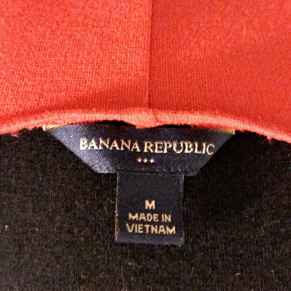 Banana Republic Size Medium Red T-Shirt Dress - Picture 3 of 3